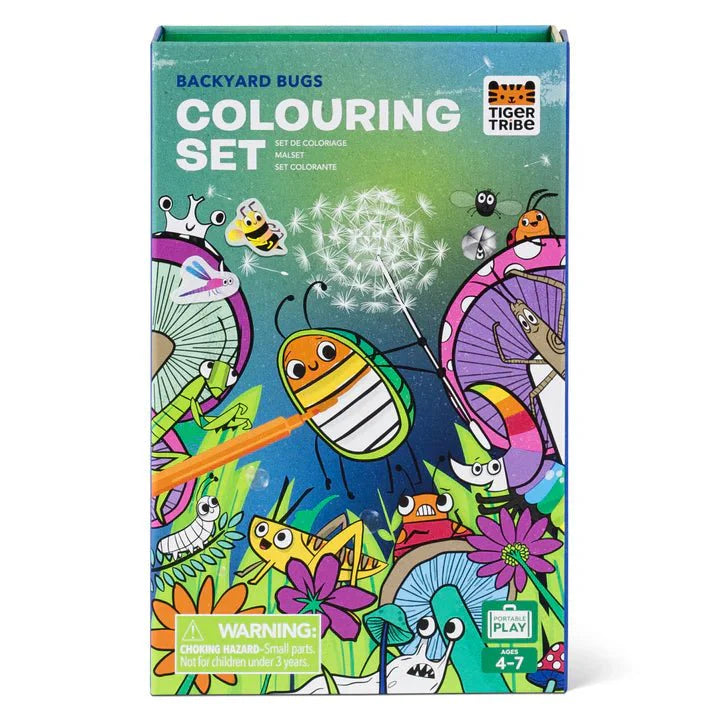 Tiger Tribe Colouring Sets