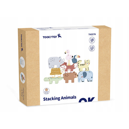 Tooky Toy Stacking Animals