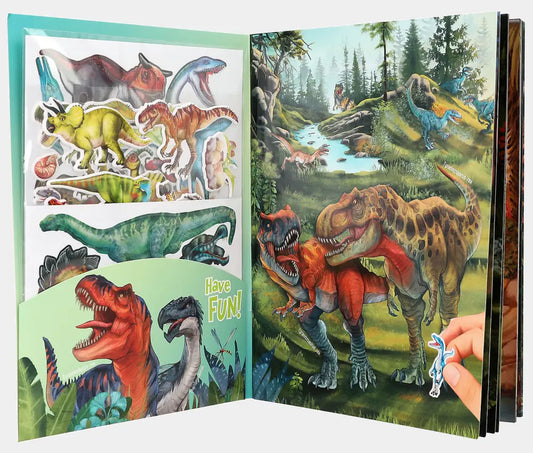 Dino World Puffy Sticker Book