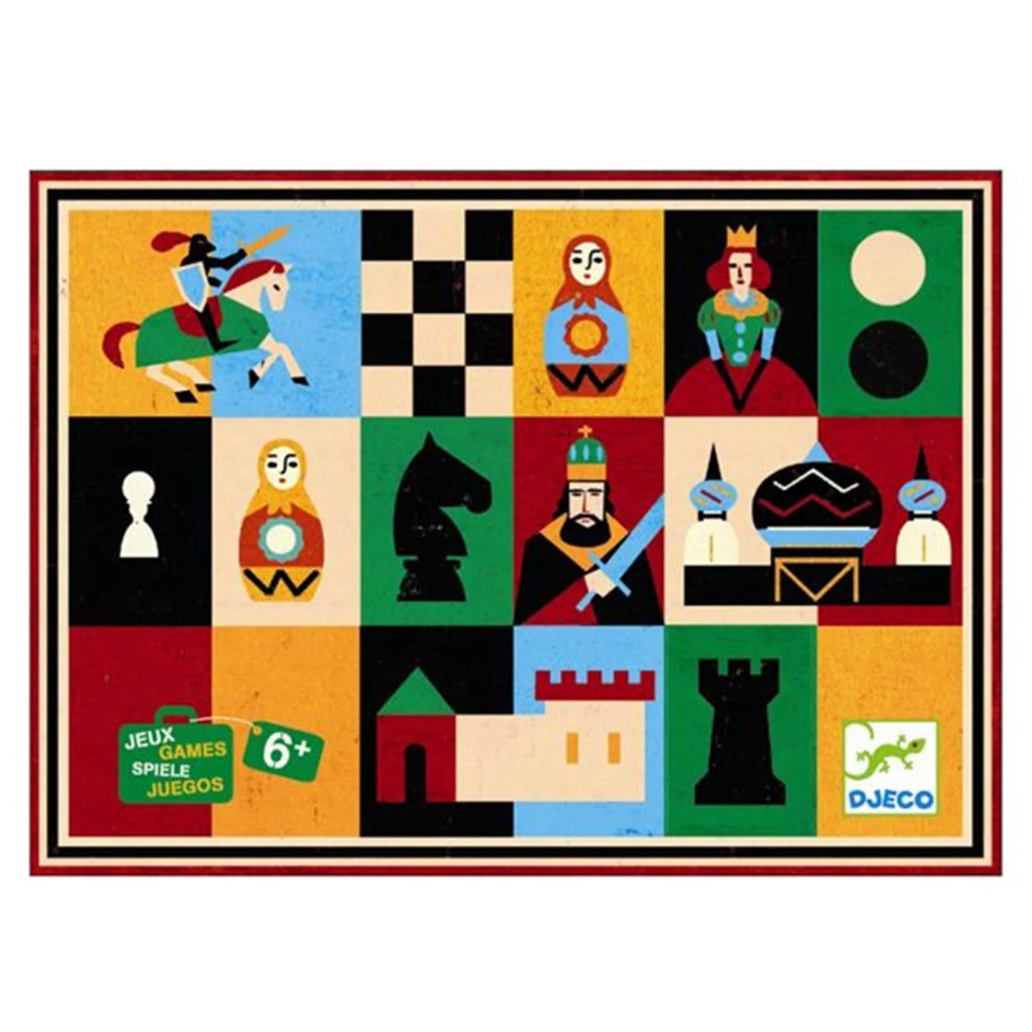 Djeco Chess & Checkers