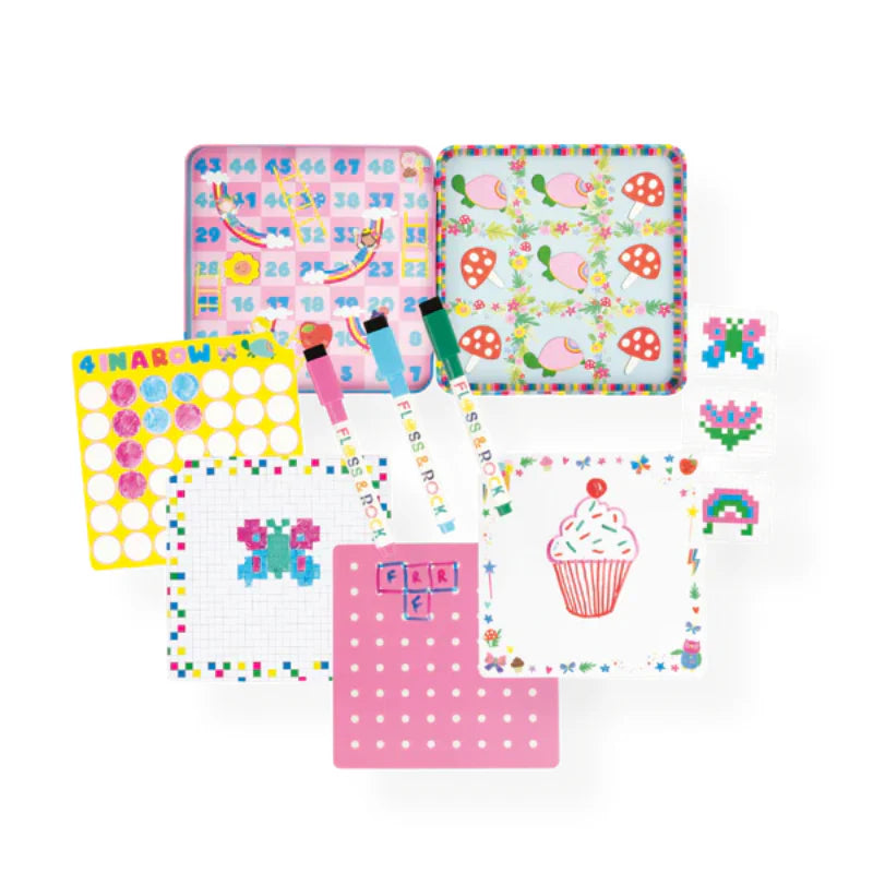 Floss & Rock Magnetic Fun & Games Tin - Various Designs