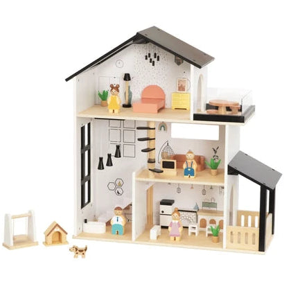 TookyToy Doll House with Accessories