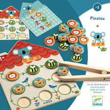 Djeco Pinstou Counting Game
