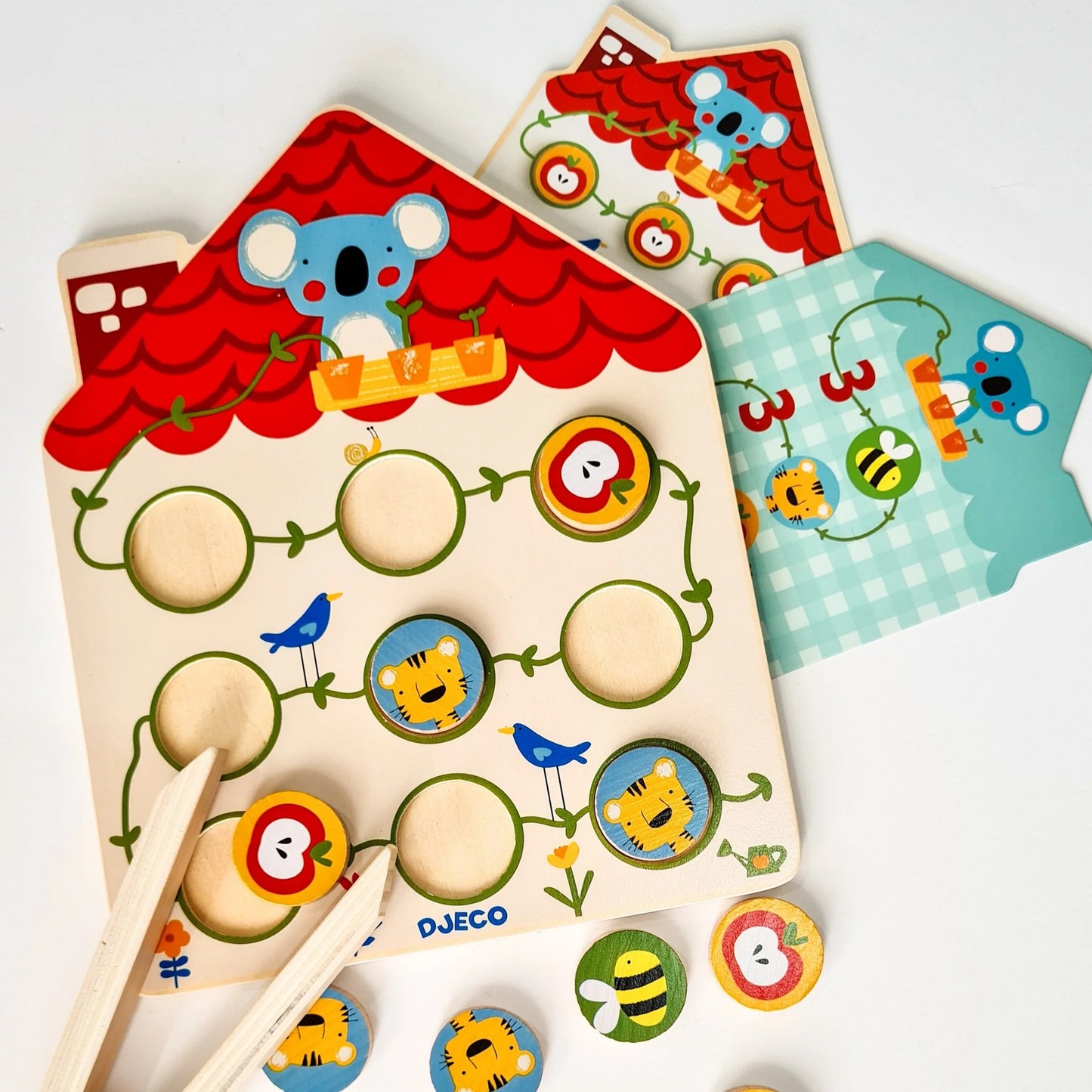 Djeco Pinstou Counting Game