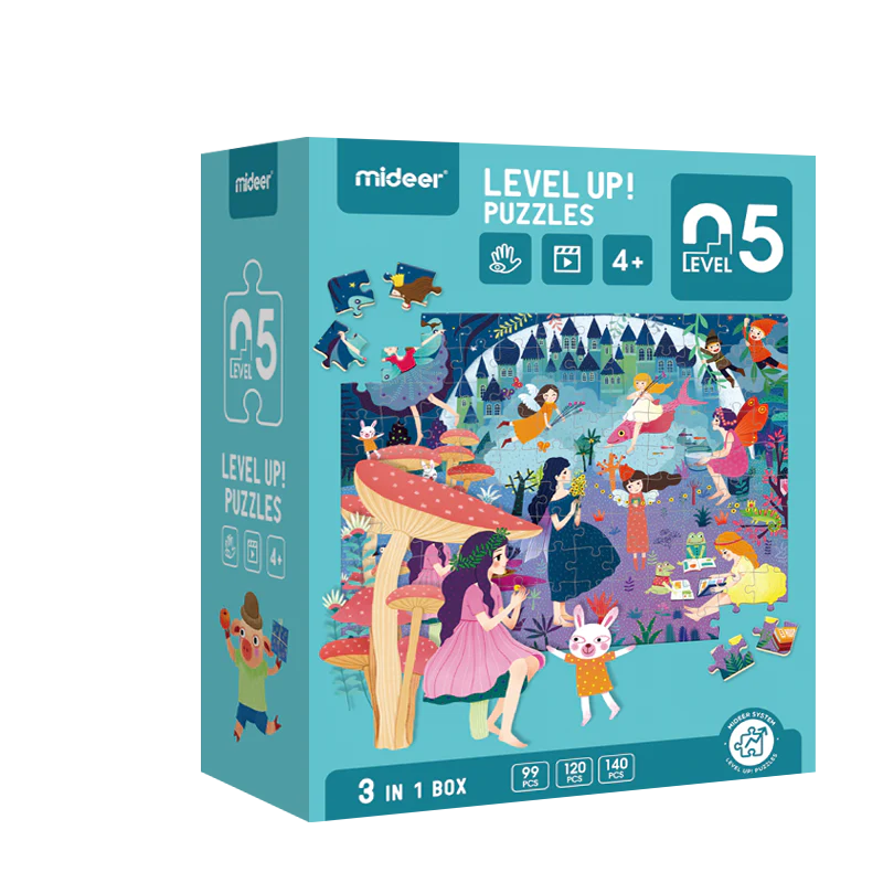 Mideer Level Up Puzzles - Various Designs