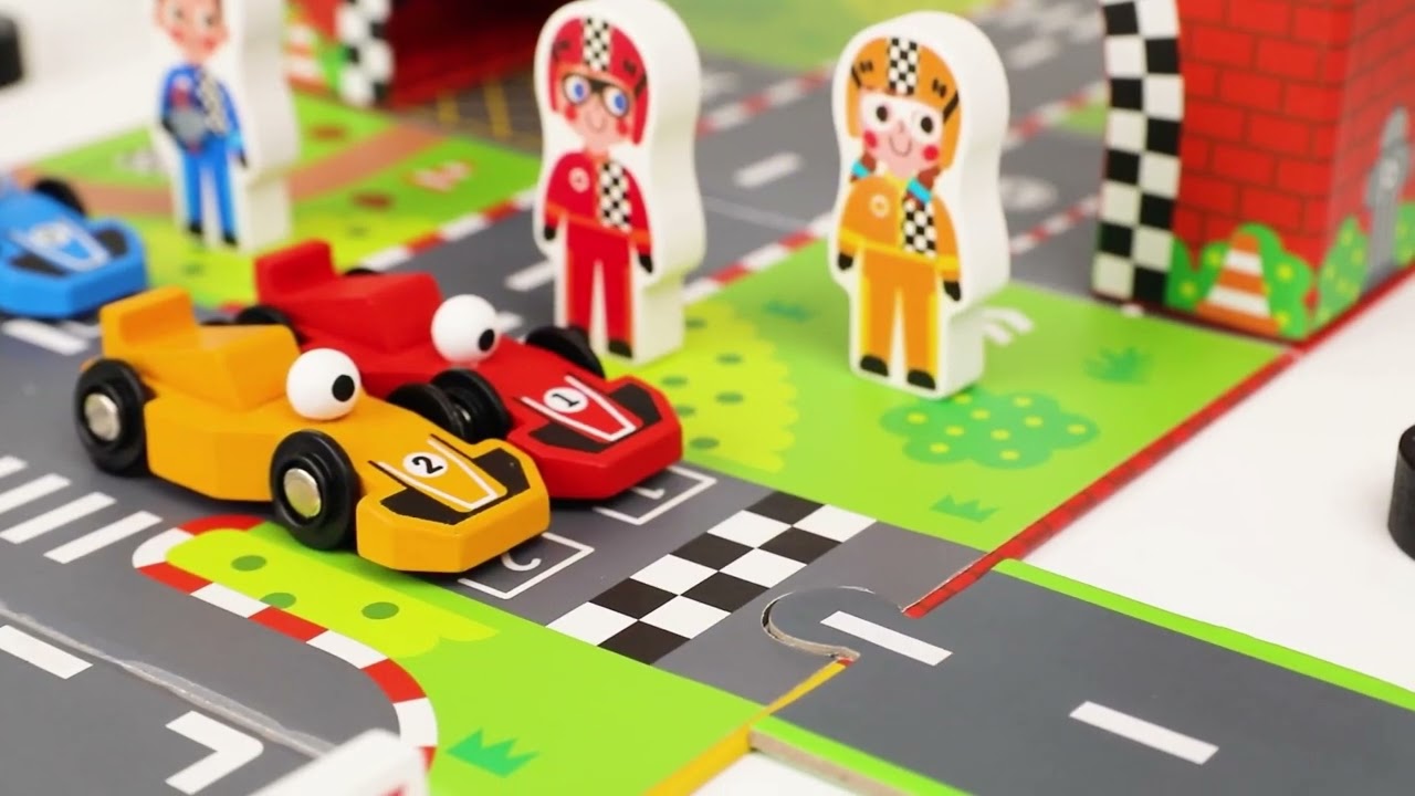 Tooky Toy Racing Play Box