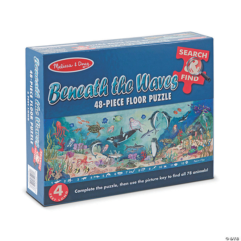 Melissa & Doug Search and Find Beneath the Waves (48 pcs)