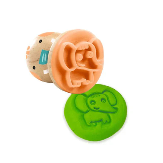 Djeco Modelling Stamp Set- My Plastistamps