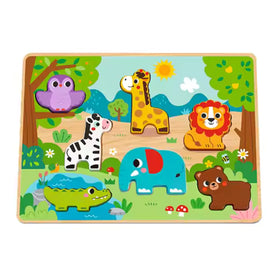 hi Pando Chunky Wooden Puzzles - Various Designs