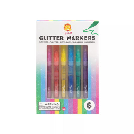 Tiger Tribe Glitter Markers