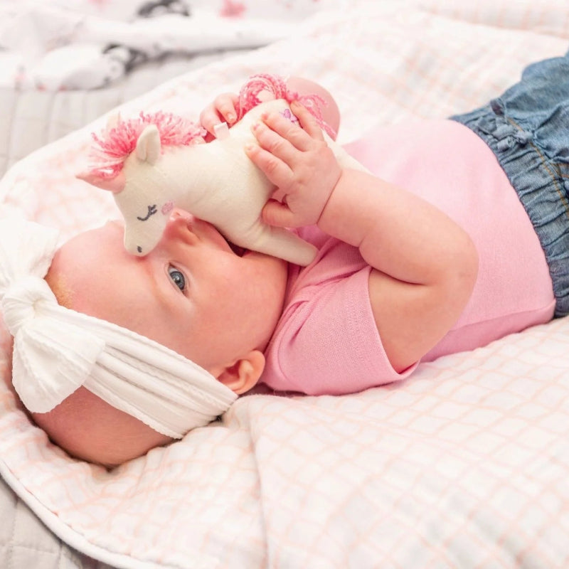 Stephen Joseph Muslin Blanket and Stuffed Animal