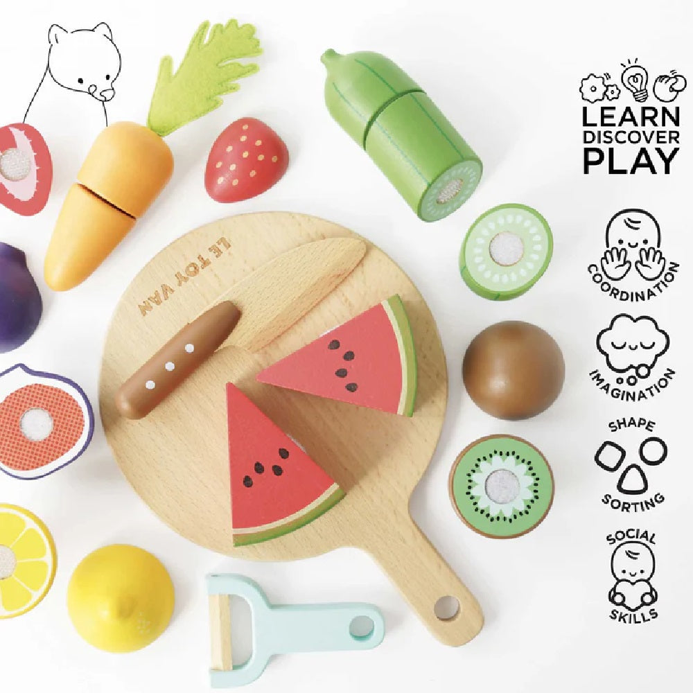 Le Toy Van Play Food Chopping Board