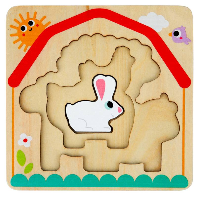Tooky Toy Layered Puzzles - Various Designs
