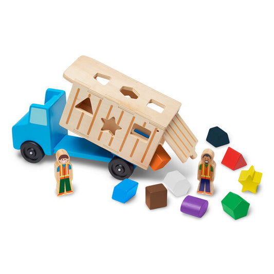 Melissa & Doug Shape Sorting Dump Truck