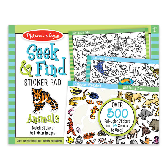 Melissa & Doug Seek & Find Sticker Pad