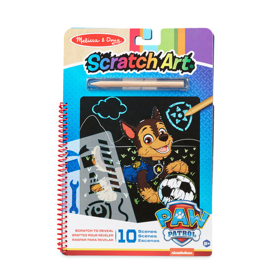 Melissa & Doug Paw Patrol Scratch Art Pad