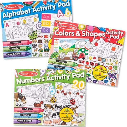Melissa & Doug Educational Activity Pads