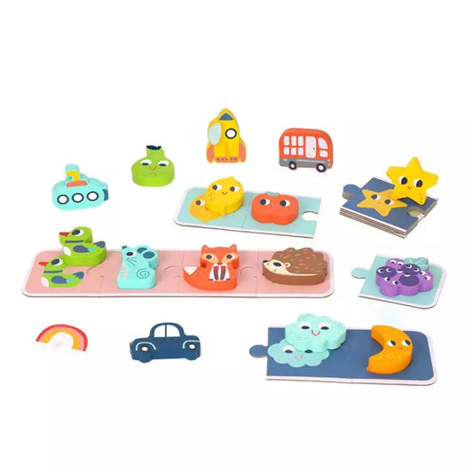 Tooky Toy Identifying & Matching Memory Touch Game