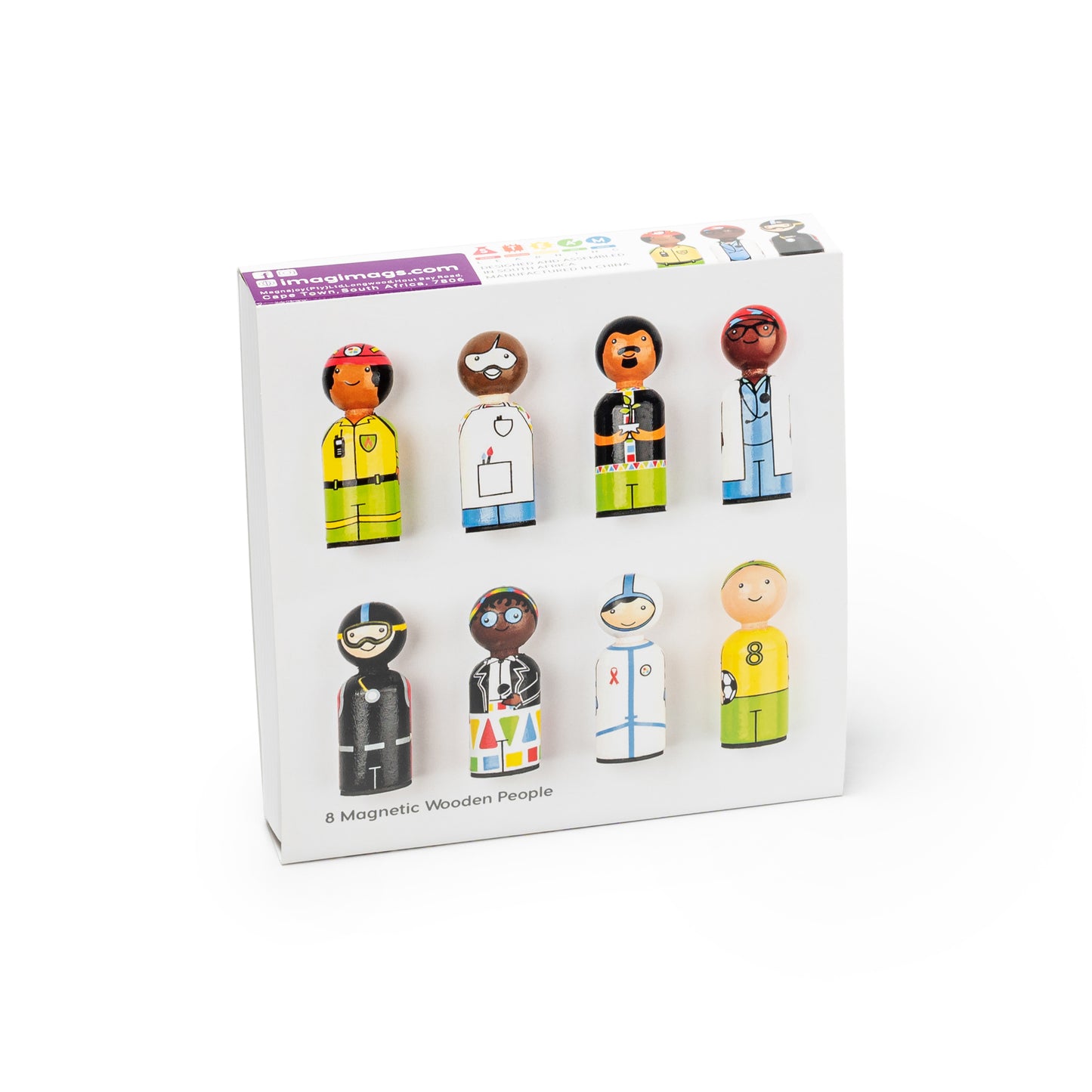 Imagimags Magnetic People Set