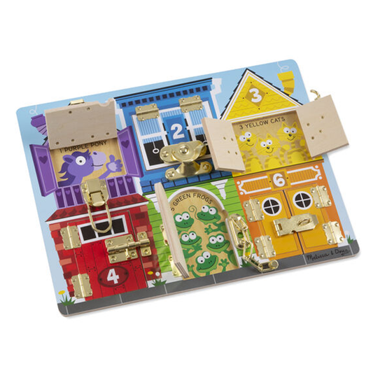 Melissa & Doug Latches Board