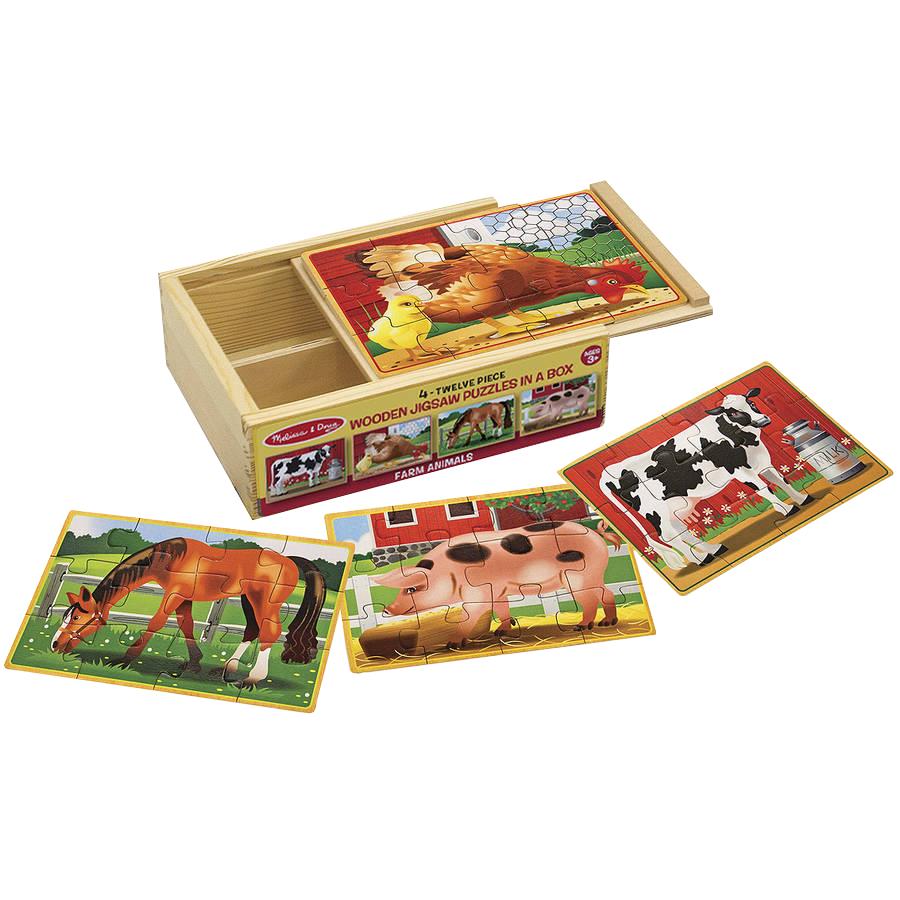 Melissa & Doug Jigsaw Puzzles in a Box
