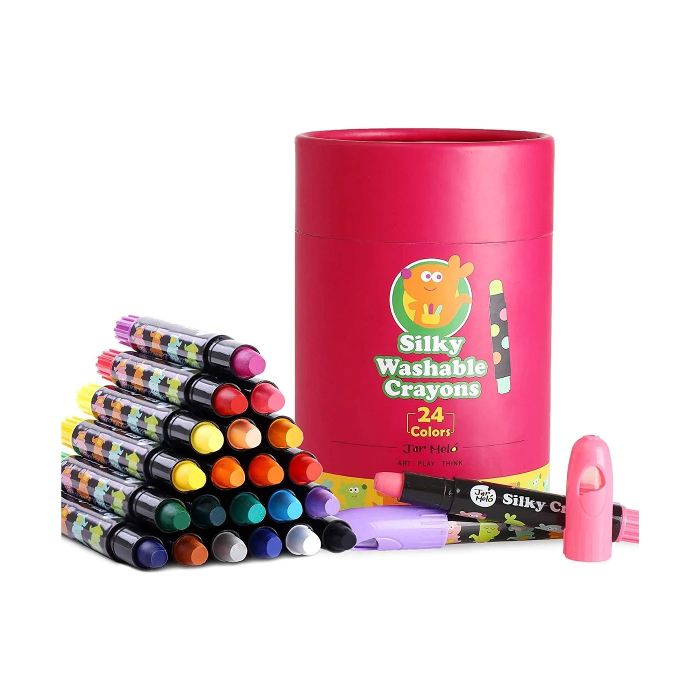 Jarmelo Washable Silky Crayons