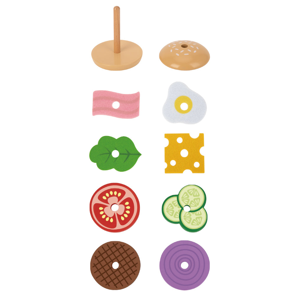 TookyToy Making-a-Burger Set