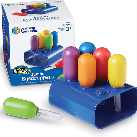 Learning Resources Jumbo Eyedroppers with stand