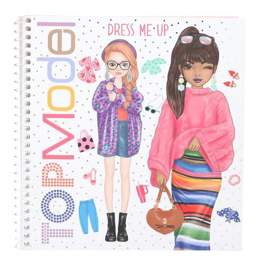 Top Model Dress Me Up Sticker Book