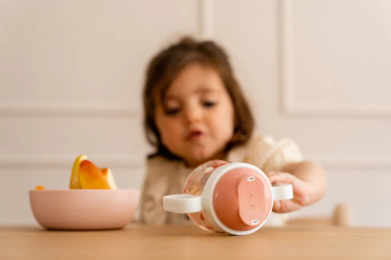 Little Dutch Mio Non-Spill Sippy Cup - Flowers and Butterflies