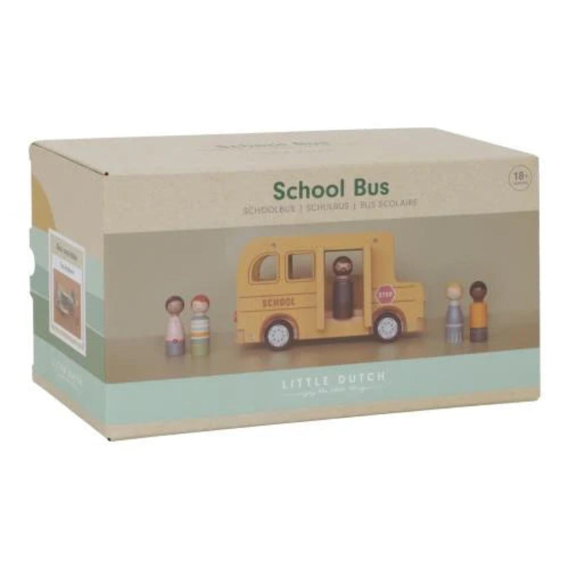 Little Dutch School Bus With Figurines