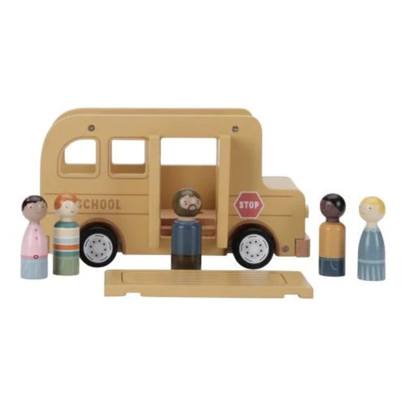 Little Dutch School Bus With Figurines
