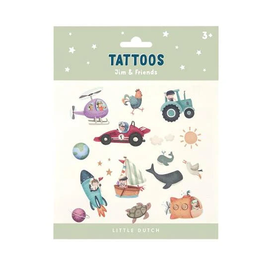 Little Dutch Temporary Tattoos