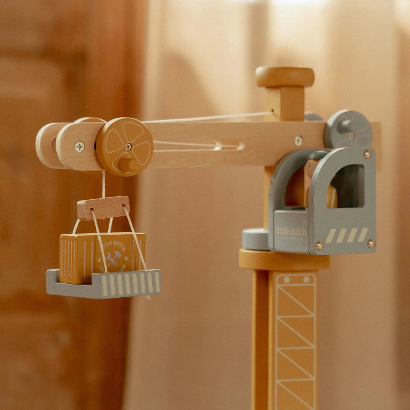 Little Dutch Crane and Train Track Set