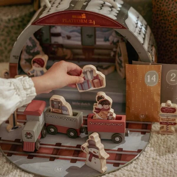 Little Dutch Advent Train Track