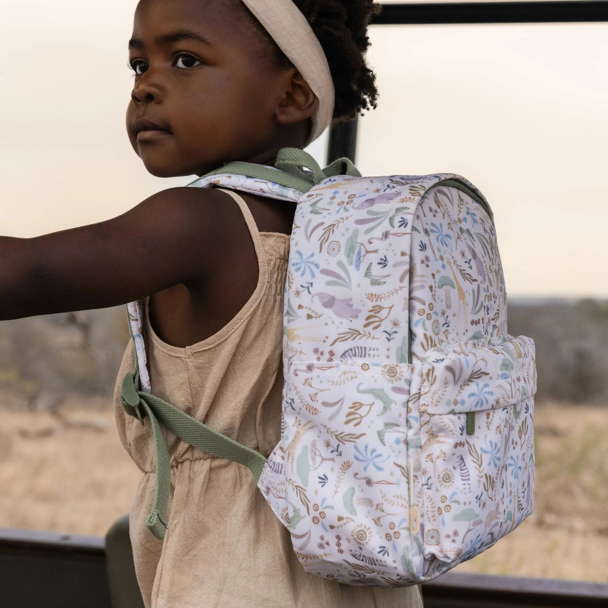 Little Dutch Backpack Safari Friends 29cm
