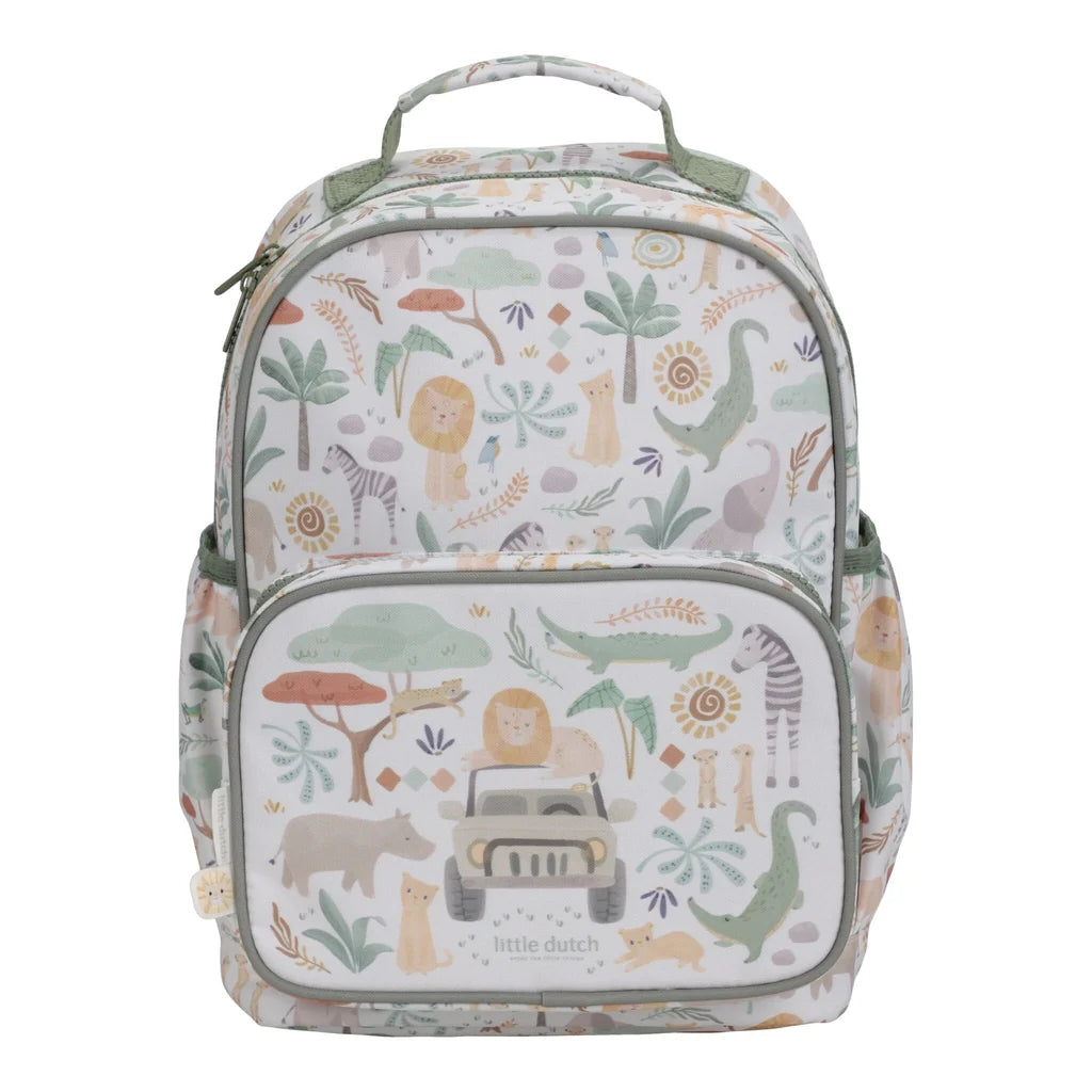 Little Dutch Backpack Safari Friends 35cm