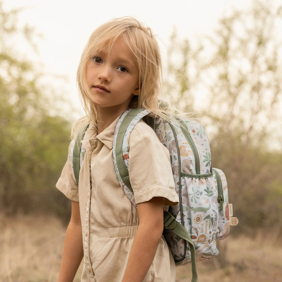 Little Dutch Backpack Safari Friends 35cm