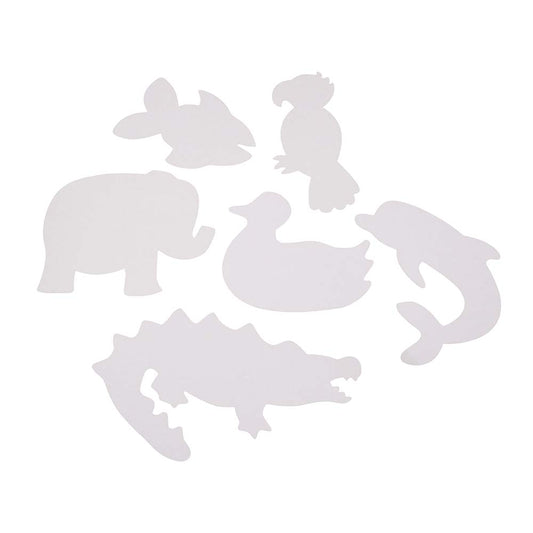 Anthony Peters - 6 Large Animal Collage Shapes