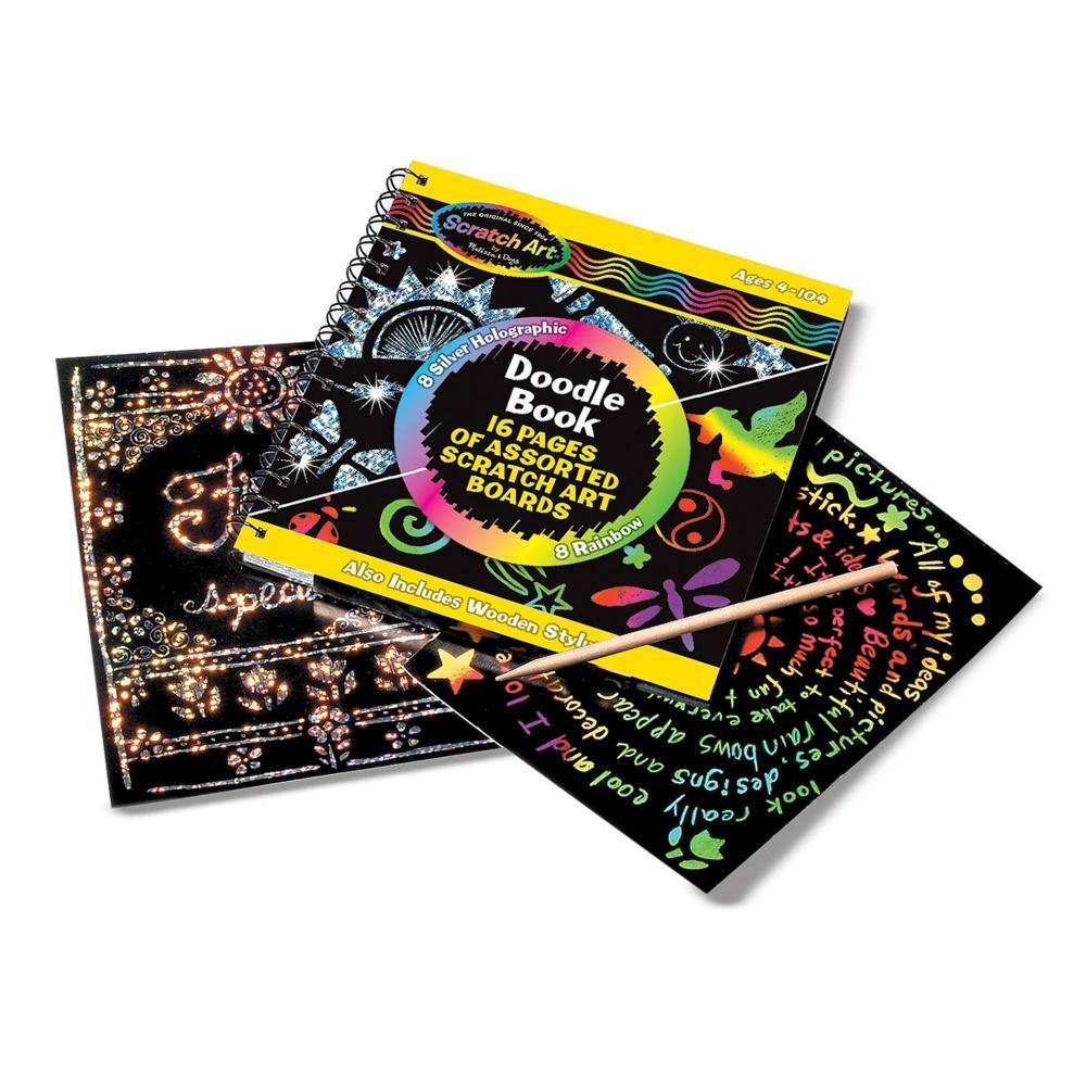 Melissa & Doug Scratch Art Doodle Pad
