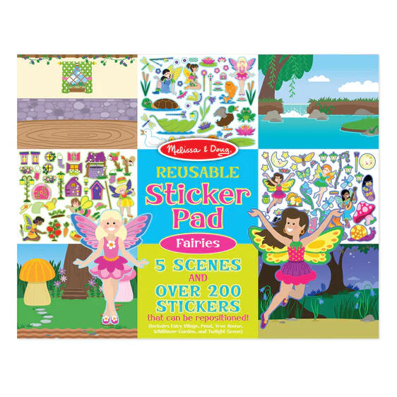 Melissa & Doug Reusable Sticker Pad
