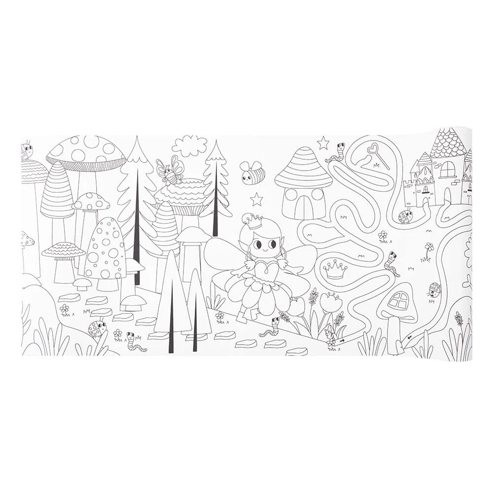 Tookyland Large Colouring Poster