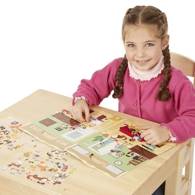 Melissa and Doug Pet Place Puffy Activity Sticker Book
