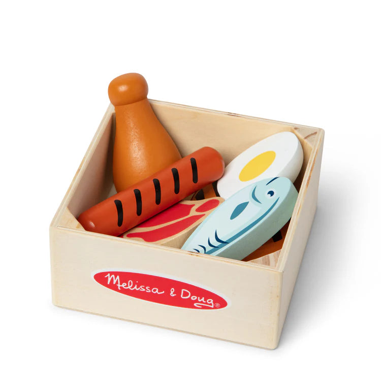 Melissa and Doug Wooden Food Groups Play Set