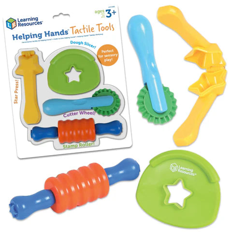 Learning Resources Helping Hands Tactile Dough Tools Set