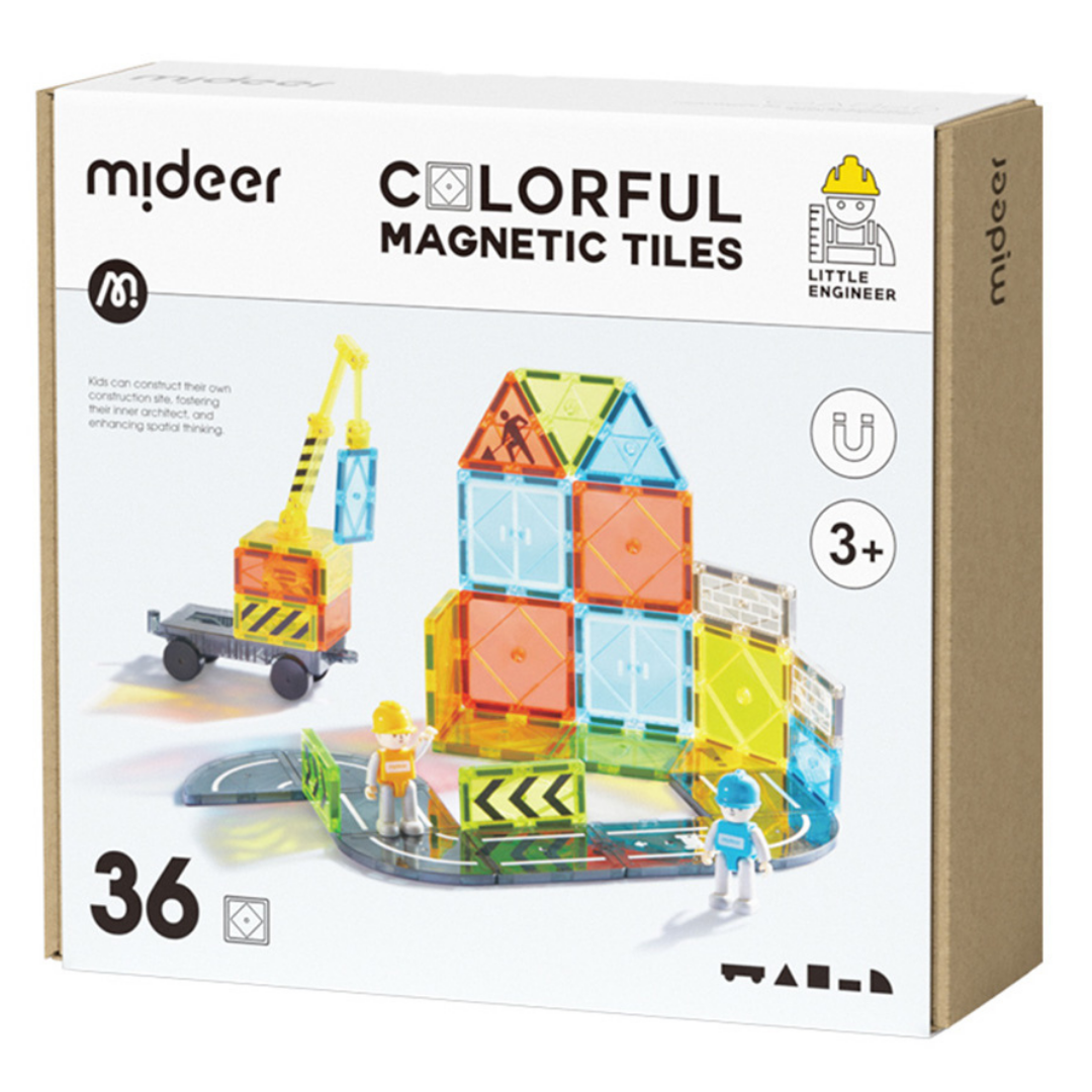 Mideer Magnetic Tiles - Various Designs
