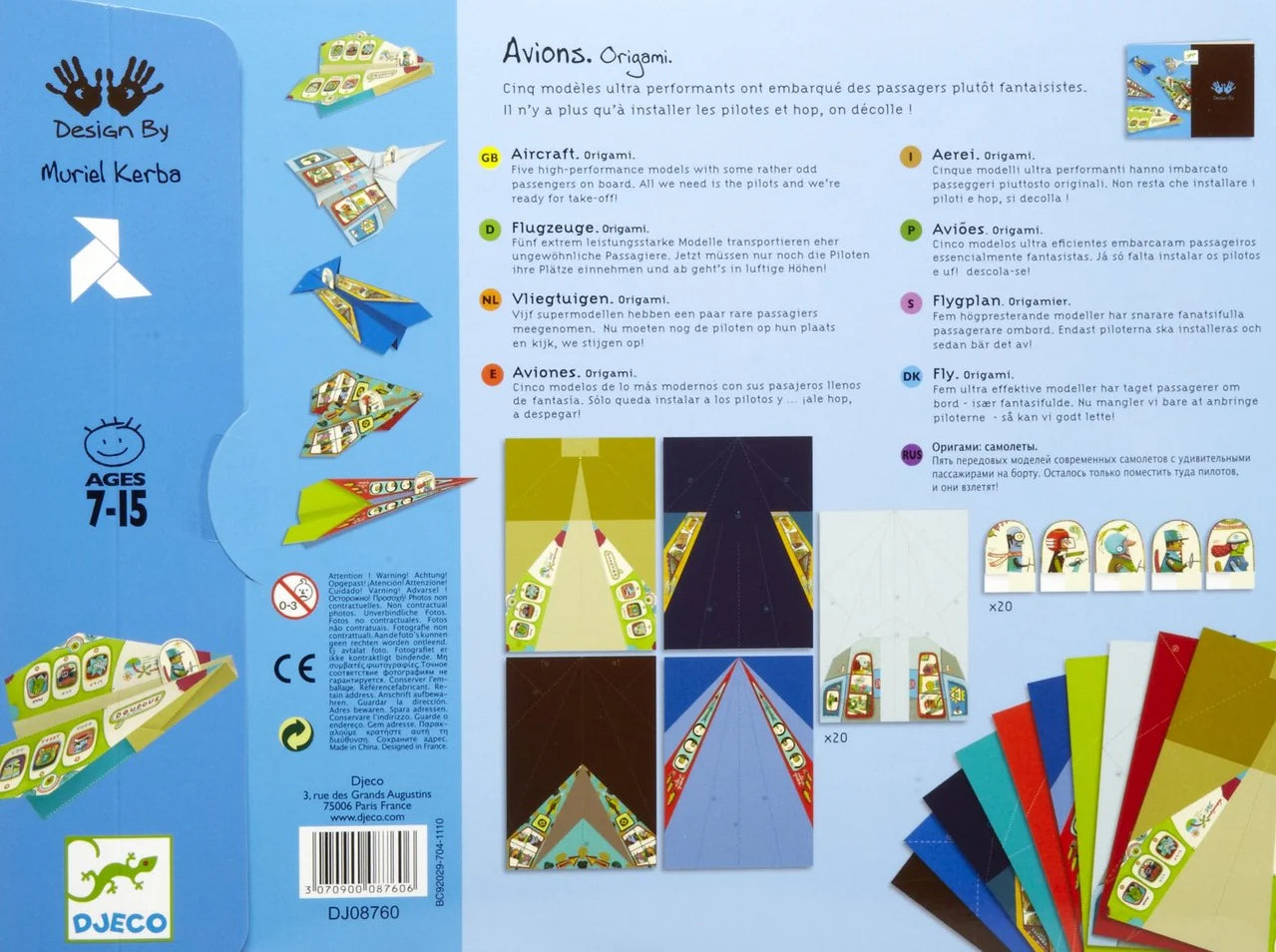 Djeco Origami Planes
