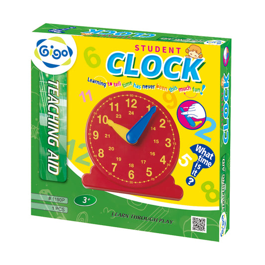 Gigo Student Clock Retail Box - 13cm
