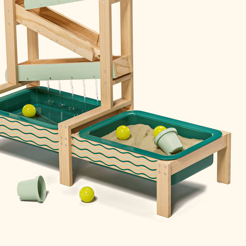 TopBright Outdoor Wooden Sand & Water Play Station