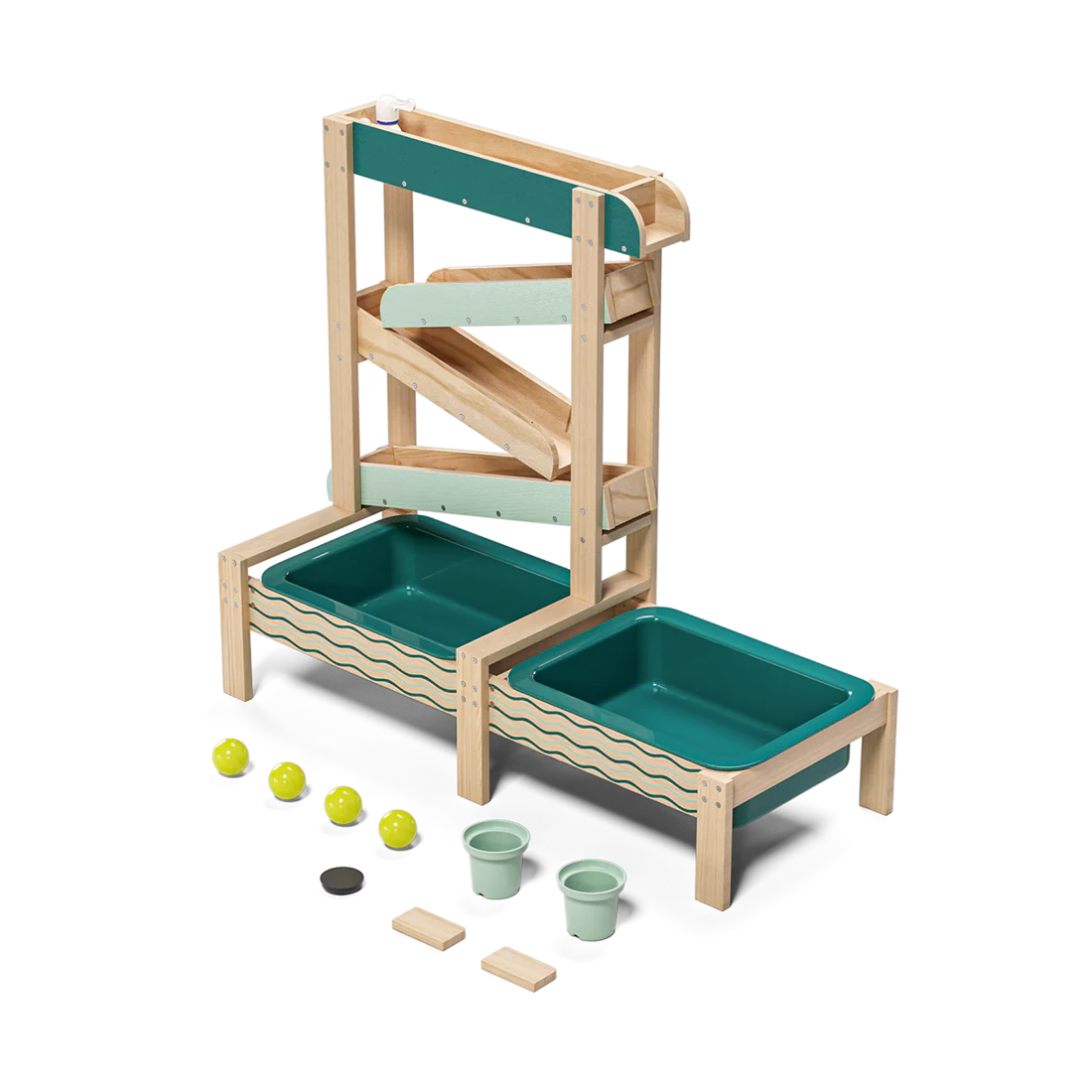 TopBright Outdoor Wooden Sand & Water Play Station